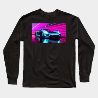 Cyberpunk Porch 918 in the streets Long Sleeve T-Shirt